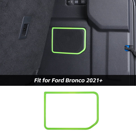 Rear Cargo Trunk Speaker Horn Trim Cover Decor For Ford Bronco 2021+ Accessories | CheroCar