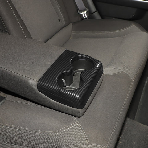 For 2011+ Dodge Charger/300/300C Rear Seat Armrest Cup Holder Trim Cover