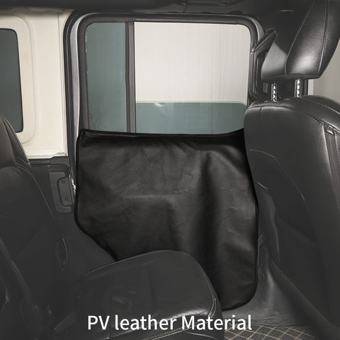 For Universal Car 2PCS Pet Scuff Cover Mat Left/Right Car Door Guard Storage Bag