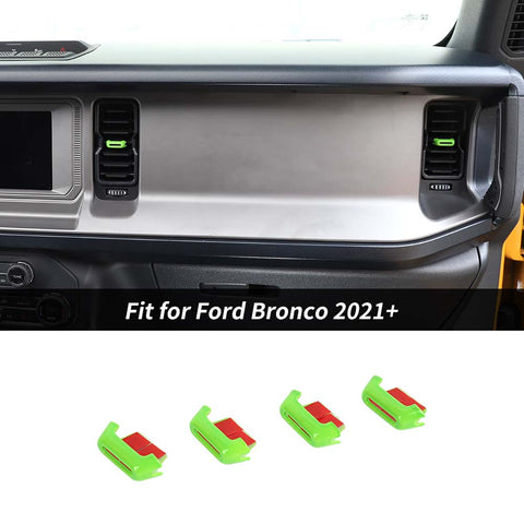 Center Dash Air Conditioner Outlet Vent Adjust Trim For 2021+ Ford Bronco｜CheroCar