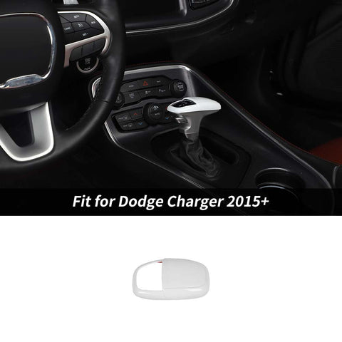 Interior Gear Shift Knob Decor Cover Trim For Dodge Charger/Challenger 2015+/Durango 2018+ Accessories | CheroCar