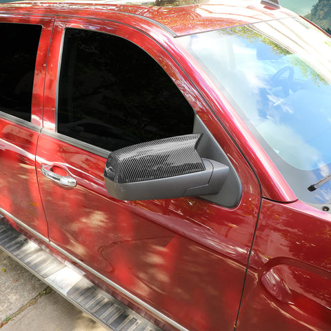 For 2014-2018 Chevy Silverado/Suburban/Tahoe/GMC-YUKON/GMC-SIERRA Rearview Side Mirror Shell Cover Trim Caps (2 pcs)