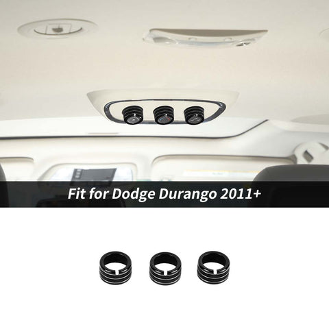 Rear Seat Air Conditioning Switch Knob Cover Trim For Dodge Durango 2011+ Accessories | CheroCar