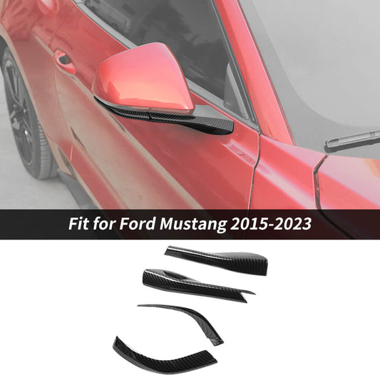 For 2015-2023 Ford Mustang Rearview Side Mirror Trim Cover