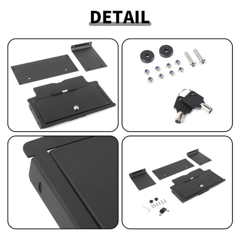 For 2022+ Chevy Silverado/GMC Sierra Center Console Armrest Interior Safe Box