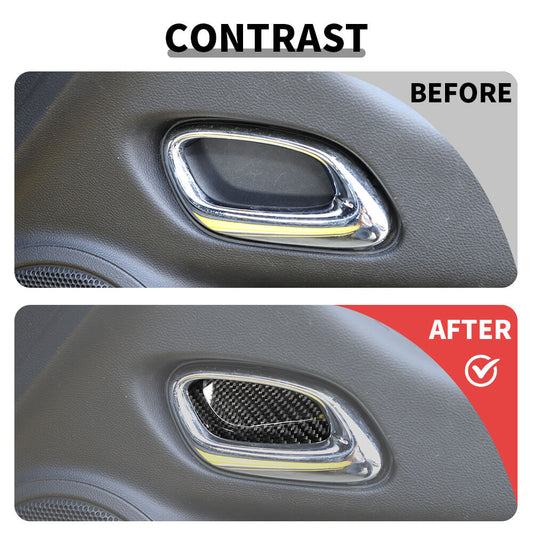 For 2012-2015 Chevy Camaro Interior Car Door Handle Trim Pad Cover