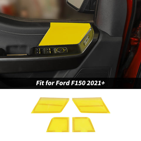 For 2021+ Ford F150 4 Door Inner Armrest Panel Decor