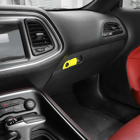 18 x Car Interior Decoration Trim Cover Kits For Dodge Challenger 2015+ Yellow Accessories | CheroCar