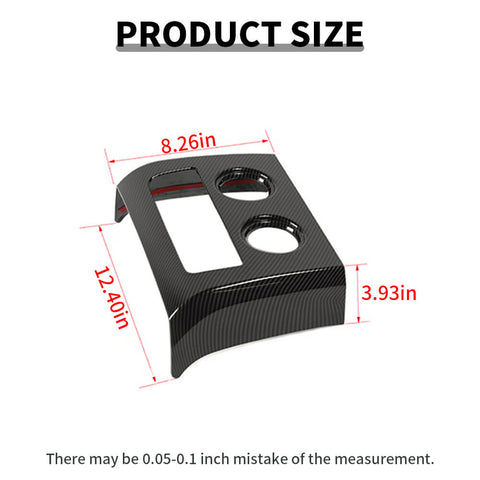 For 2009-2014 Ford F150 Raptor Rear Cup Holder Trim Cover