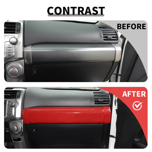 For 2010-2023 Toyota 4Runner 3 x Console Co-Pilot Dashboard Cover Trim