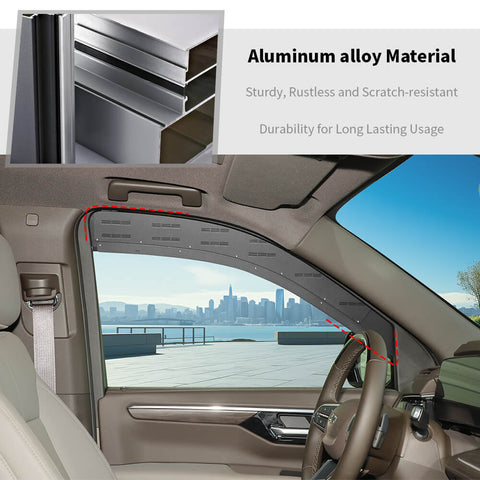 For 2024+ Chevy Suburban/Tahoe/GMC YUKON Front/Rear Window Louver Air Outlet Blind Cover