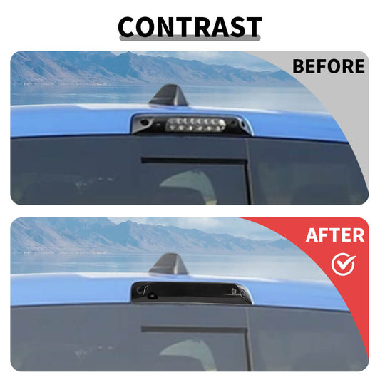 For 2018+ Dodge RAM Smoke Black Hight Brake Tail Light Cover Trim