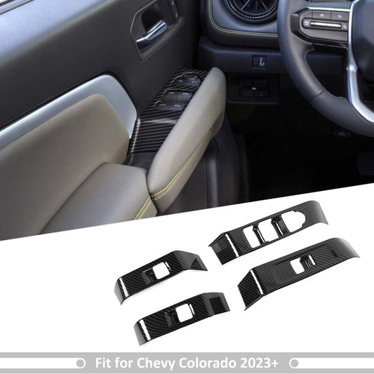 For 2023+ Chevy Colorado & GMC Canyon Window Lift Switch Panel Cover Trim