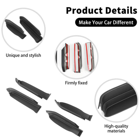 For 2010-2023 Toyota 4Runner Door Armrests Storage Box Organizer Tray Armrest Container