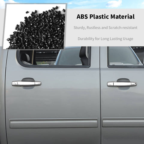 For 2007-2013 Chevy Silverado/GMC-SIERRA Reverse Mirror/Car Door/Tailgate Handle Shell Trim Cover