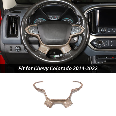 For 2014-2022 Chevy Colorado Steering Wheel Molding Panel Cover Trim