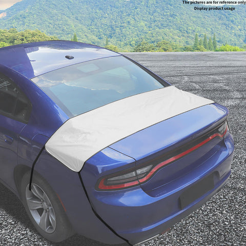 For Universal Car Front Engine Hood Rear Tailgate Dust Cover