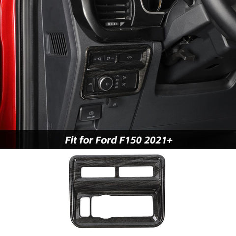 Headlight Control Switch Button Panel Trim Frame For Ford F150 2021+ Accessories | CheroCar