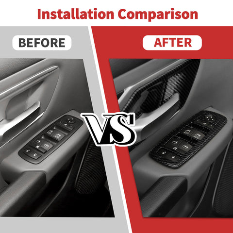 For 2018+ Dodge Ram 1500 27x Interior Decoration Kit Trim Cover