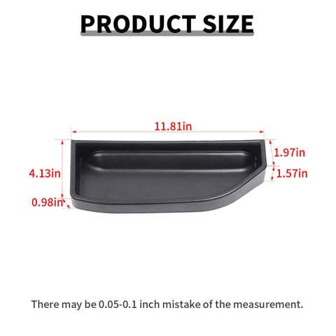 For 2024+ Ford Mustang Inner Center Console Dashboard Storage Box Organizer Tray