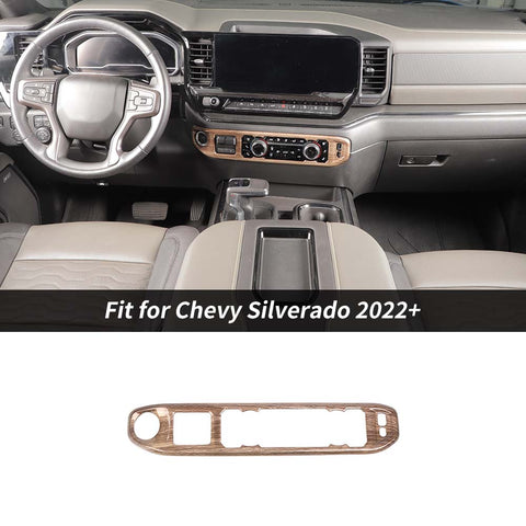 Center Console AC Switch Control Cover Trim For Chevy Silverado 2022+ Accessories | CheroCar