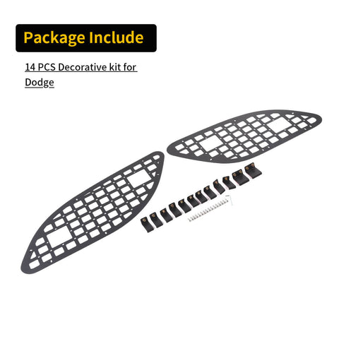 For 2011+ Dodge Durango Rear Trunk Both Sides Expansion Luggage Rack Cargo Shelf Bracket