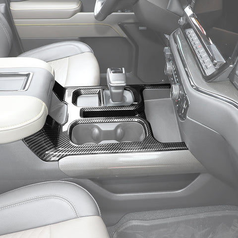 For 2022+ Chevy Silverado 18 x Inner Center Console Dash & Door Handle Trim Cover Kit