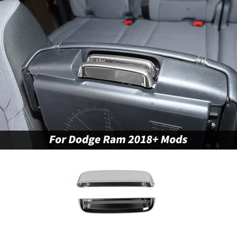 For 2018+ Dodge RAM Armrest Box Switch Button Trim Cover