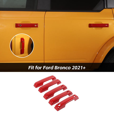 Exterior Door Handle Cover Trim Shell Protect For Ford Bronco 2021+ Accessories | CheroCar