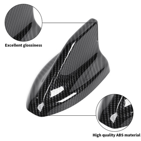 For 2024+ Ford Mustang Shark Fin Shape Roof Antenna Cover Trim