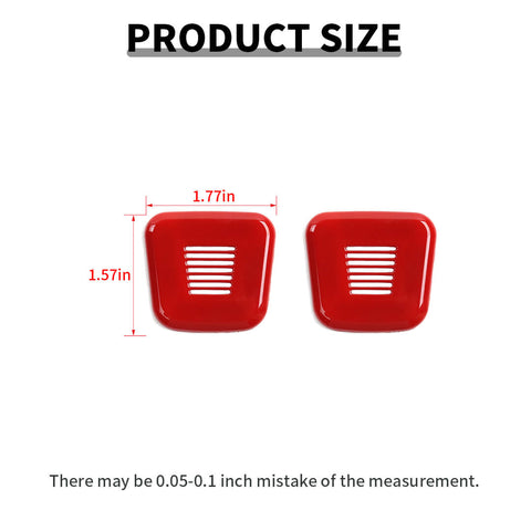 For 2017+ Dodge Durango Interior Roof Microphone Cover Trim