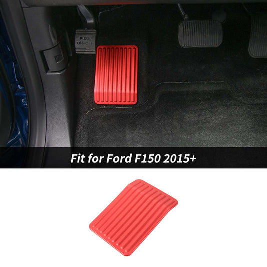 Left Side Foot Rest Pedal Cover Trim For Ford F150 2015+ Accessories | CheroCar