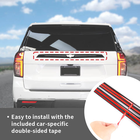 For 2021-2024 Chevy Suburban/Tahoe Rear Tailgate Decoration Strip Trim Cover