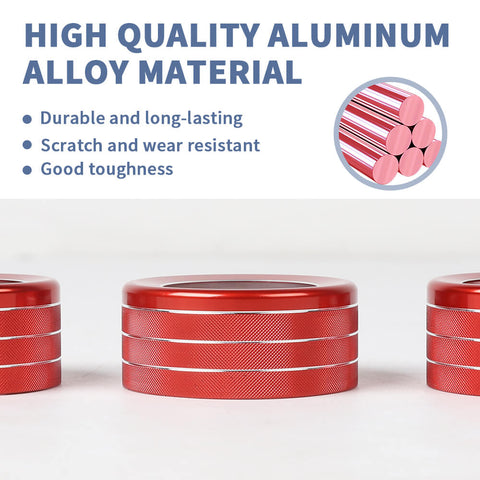 For 2010-2023 Toyota 4Runner Air Conditioner Switch Knob Ring Cover