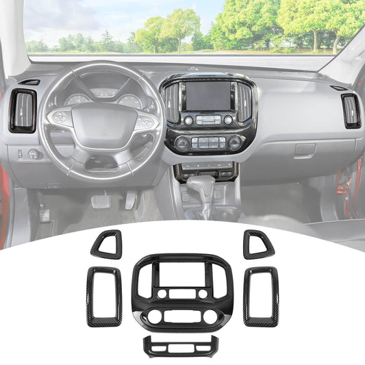 For 2014-2022 Chevy Colorado/GMC-CANYON 6 x Central Control Interior Cover Trim Kit