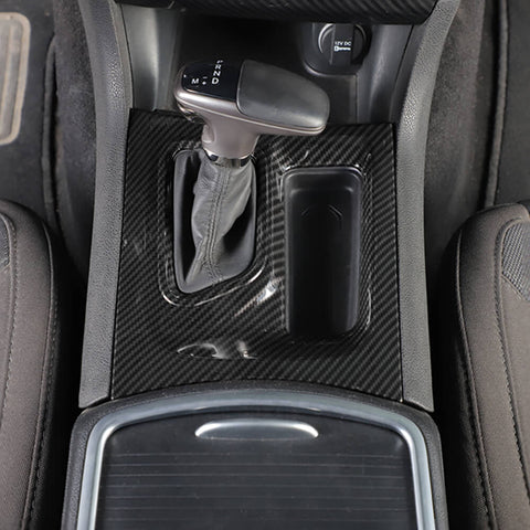 For 2015+ Dodge Charger Center Console Steering Wheel Dash Panel Cover Trim Kit