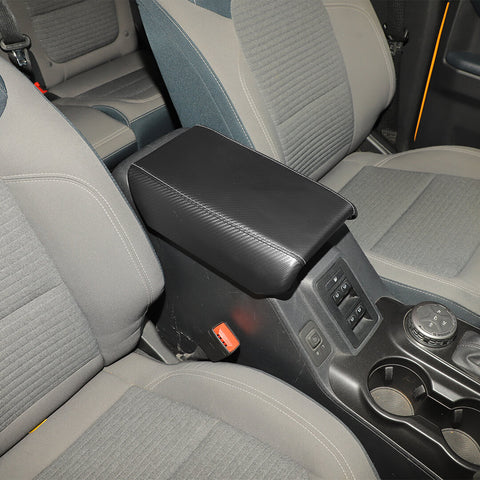 For 2021+ Ford Bronco Center Console Armrest Box Panel Trim Cover Protection Guard