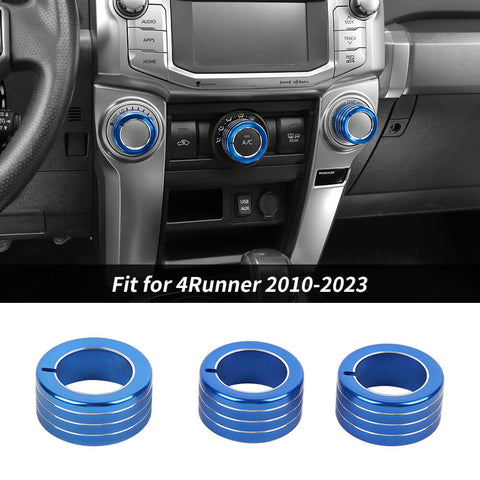 For 2010-2023 Toyota 4Runner Air Conditioner Switch Knob Ring Cover
