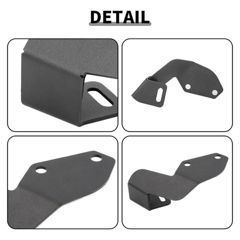 For 2010-2023 Toyota 4Runner Side LED Pod Light Hood Ditch Mounting Bracket Left & Right