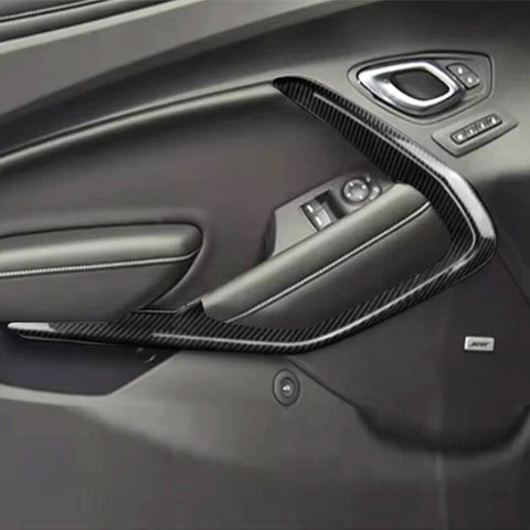For 2016+ Chevy Camaro Inner Car Door V-Shape Cover Trim Strip