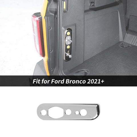 Trunk Tailgate Latch Door Lock Panel Cover For Ford Bronco 2021+ Accessories | CheroCar