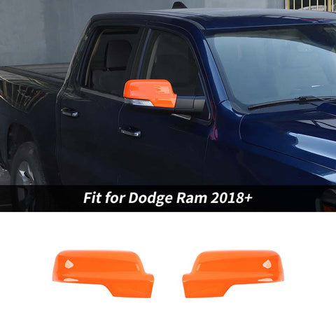 Exterior Rear View Mirror Decor Cover Trim For Dodge Ram 2018+ Accessories | CheroCar