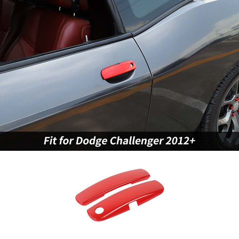 Exterior Door Handles Trim Cover Frame for Dodge Challenger 2012+ Accessories｜CheroCar