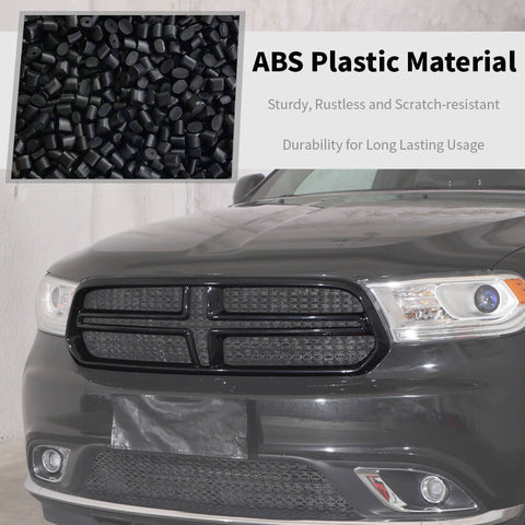 For 2011-2020 Dodge Durango Front Grill Mesh Grille Inserts Trim Cover