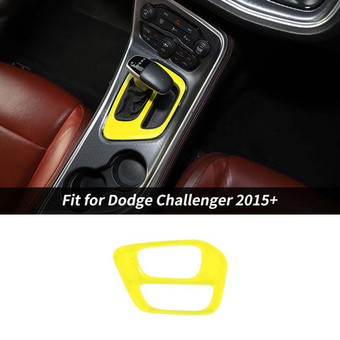 Gear Shift Panel Cover Trim for Dodge Challenger 2015+｜CheroCar