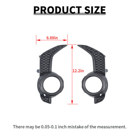 For 2014-2023 4Runner SR5/TRD Pro Front Fog Lamp Light Frame Trim Cover