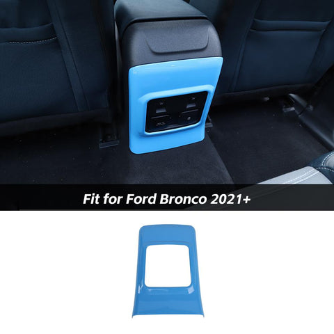 Rear Window Switch Panel Decoration Cover Trim For Ford Bronco 2021+ Accessories | CheroCar