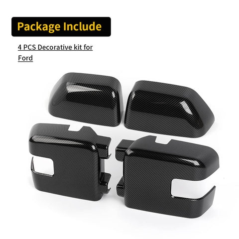 For 2017-2023 Ford F250/F350/F450/F550 Full Rearview Mirror Shell Towing Trim Cover