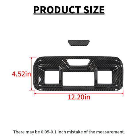 For 2022+ Chevrolet Silverado/GMC Sierra Rear Air Vent Outlet Panel Cover Trim B Style