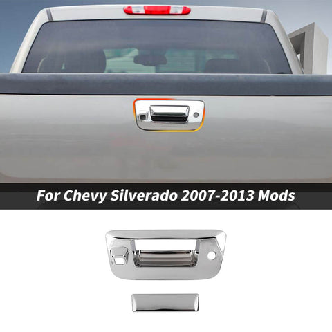 For 2007-2013 Chevy Silverado/GMC-SIERRA Chrome Tailgate Handle Trim Cover